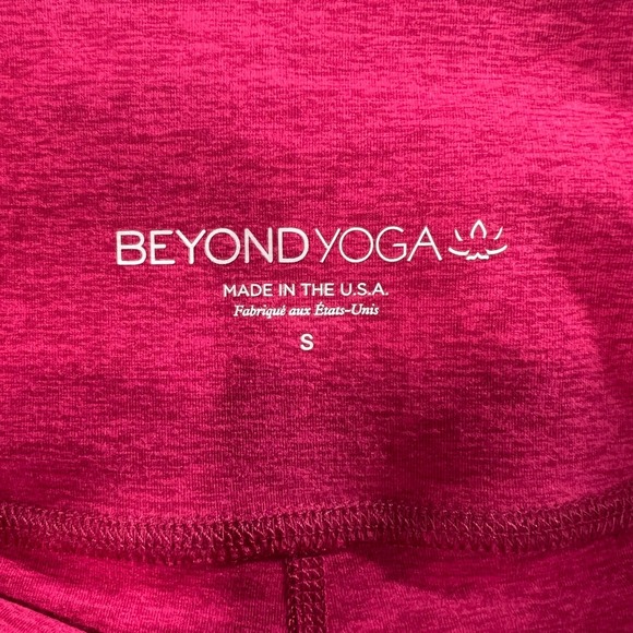 Beyond Yoga Skirt Womens Small Skort Pink Spacedye Stretch Athletic Short Tennis - Picture 3 of 8